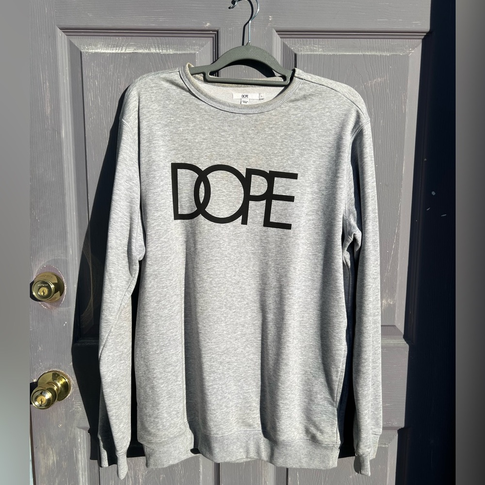 Dope Crewneck Pullover with Pockets